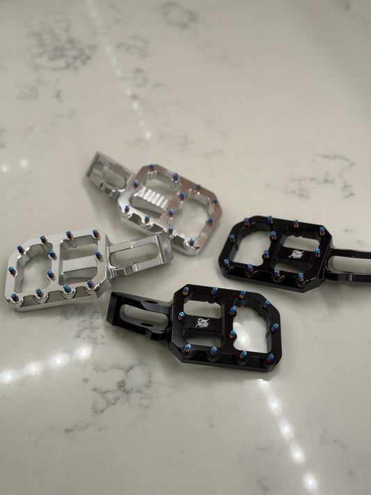 E-Moto Foot Pegs (Currently around 2 week pre order with a discounted price)