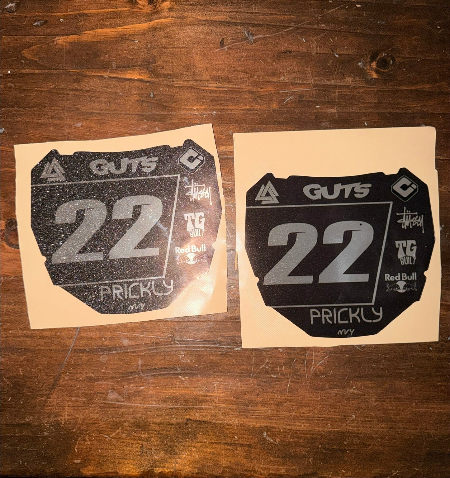 Predesigned Surron Lbx Rear Fender Decal