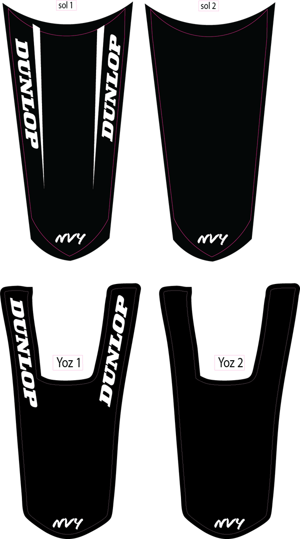 Yozma Rear Fender and Soleil Supplies Rear Fender Decal