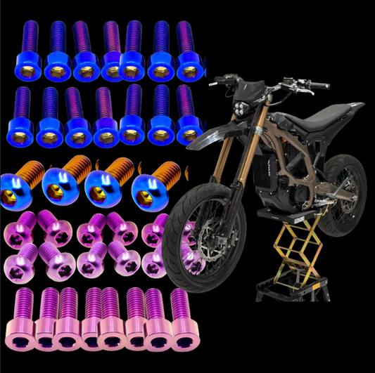 Ultra Bee Full Titanium Bolt Kit
