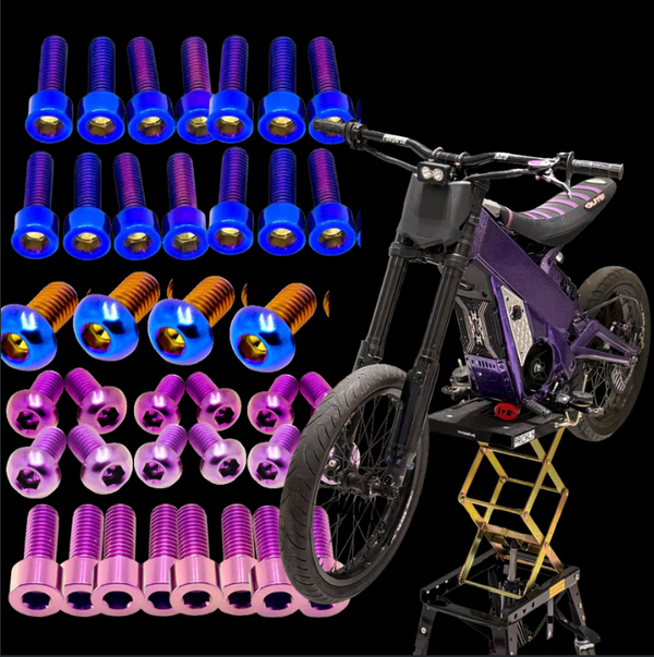 Talaria XXX Titanium Bolt Kit